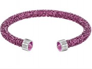 50 % Swarovski  Crystaldust Cuff Bracelet Artikel 5273636 EAN: 9009652736368  Farbe: Pink Größe: M 