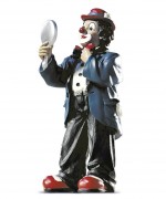 Gilde Clown Schicky Micky 2000 Artikelnummer: 10115 Höhe: 21 cm Figur des Jahres: 2000 Limitierung: 15.900 Stück weltweit