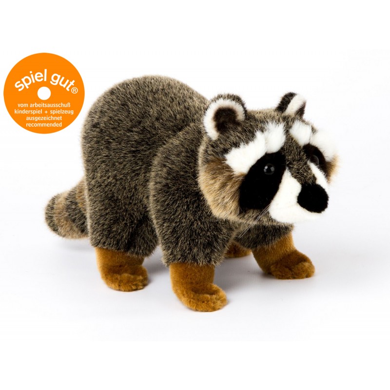 Rambly Plüschtier Indigo Park Waschbär – 25cm (9,84in) Niedliche Spielfigur, Plüschkissen Für Kinder