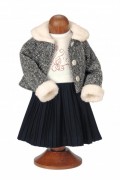 Puppenkleid Herbstspaziergang Größe: 52 cm Mädchen Käthe Kruse Puppenkleid Artikelnummer: 0152606 Alter: ab 0 Monaten  EAN: 4030936263909
