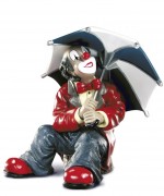 Gilde Clown Der Lichtblick (2001) Artikelnummer: 10119 Höhe: 16 cm Figur des Jahres: 2001 Limitierung 19.900 Stück weltweit