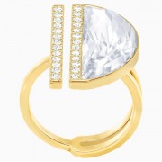 % % Sale Swarovski Ring Größe 58 , 5284091, Glow, Ring, vergoldet, weiß, 