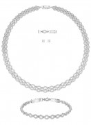 14.5 % Sale Swarovski Halskette, Armband, Ohrstecker,  "Lace" , 5371383, 9009653713832, 