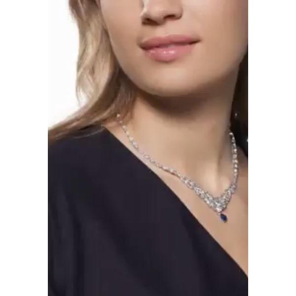 新品同様 スワロフスキー LOUISON ネックレス 5419234 シルバー Swarovski Louison Necklace 5419234 – Casadei Gioielli