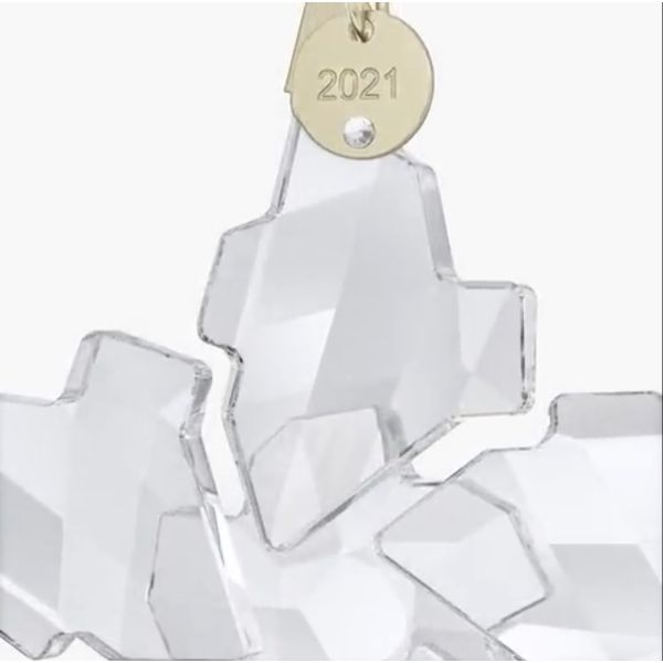 Swarovski Weihnachtsstern 2021 Art. Nr. 5557796 Christmas Ornament Kristall  klar